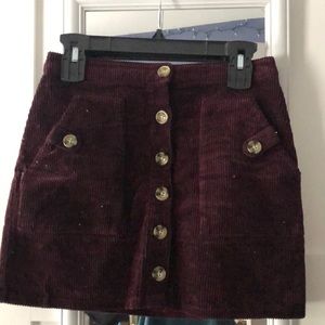 Forever 21 corduroy skirt!!